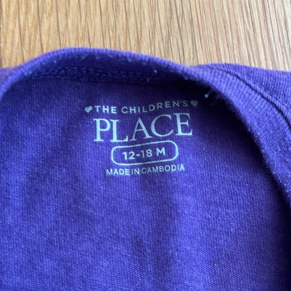 12-18M The Children's Place Long Sleeve Drama Queen Tee